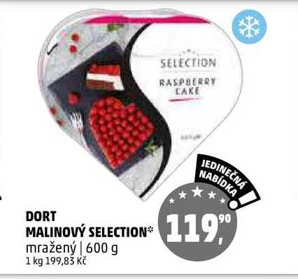 DORT MALINOVÝ SELECTION, 600 g