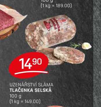 TLAČENKA SELSKÁ 100g