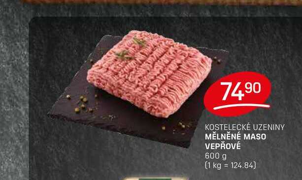 MĚLNĚNÉ MASO VEPŘOVÉ 600 g