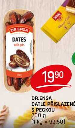 DR.ENSA DATLE PŘISLAZENÉ S PECKOU 200 g 