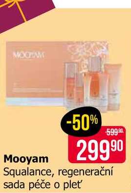 Mooyam Squalance, regenerační sada péče o pleť