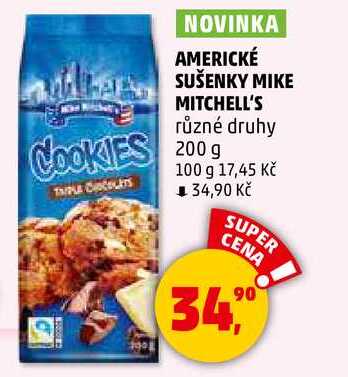 AMERICKÉ SUŠENKY MIKE MITCHELL'S, 200 g