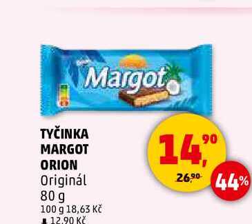 TYČINKA MARGOT ORION Originál, 80 g