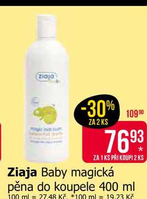 Ziaja Baby magická pěna do koupele 400 ml