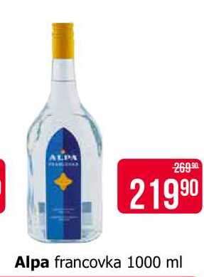 Alpa francovka 1000 ml 