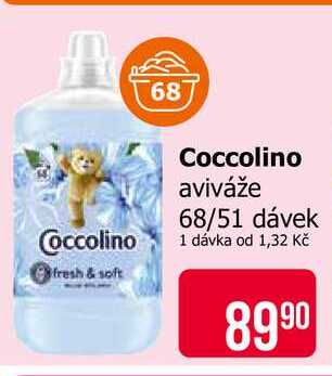 Coccolino aviváže 68/51 dávek