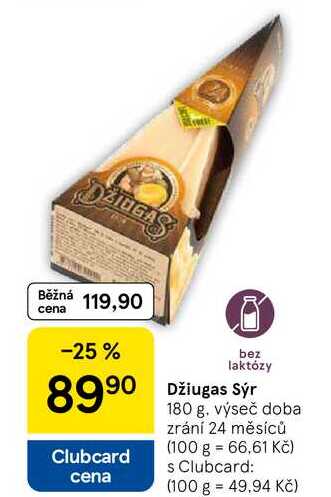 Džiugas Sýr, 180 g