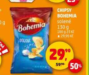CHIPSY BOHEMIA, 130 g