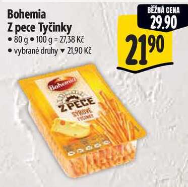 Bohemia Z pece Tyčinky, 80 g
