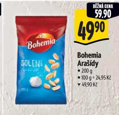 Bohemia Arašídy, 200 g 