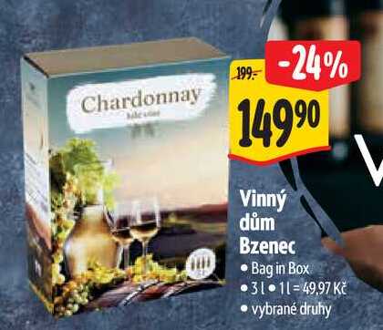 Vinný dům Bzenec, 3 l