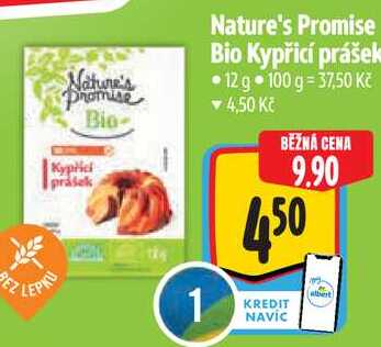 Nature's Promise Bio Kypřicí prášek, 12 g