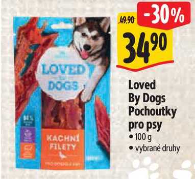 Loved By Dogs Pochoutky pro psy, 100 g