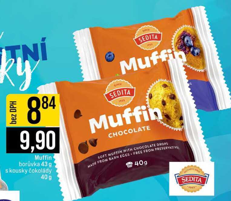 Sedita Muffin 40 - 43 g