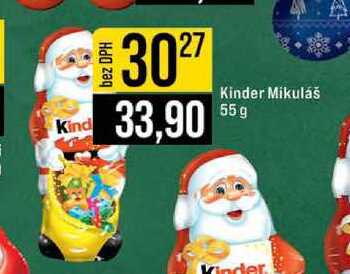 Kinder Mikuláš 55 g 