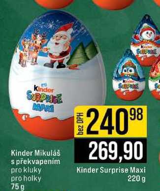 Kinder Surprise Maxi 220 g