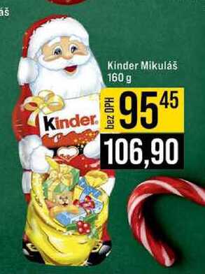 Kinder Mikuláš 160 g 