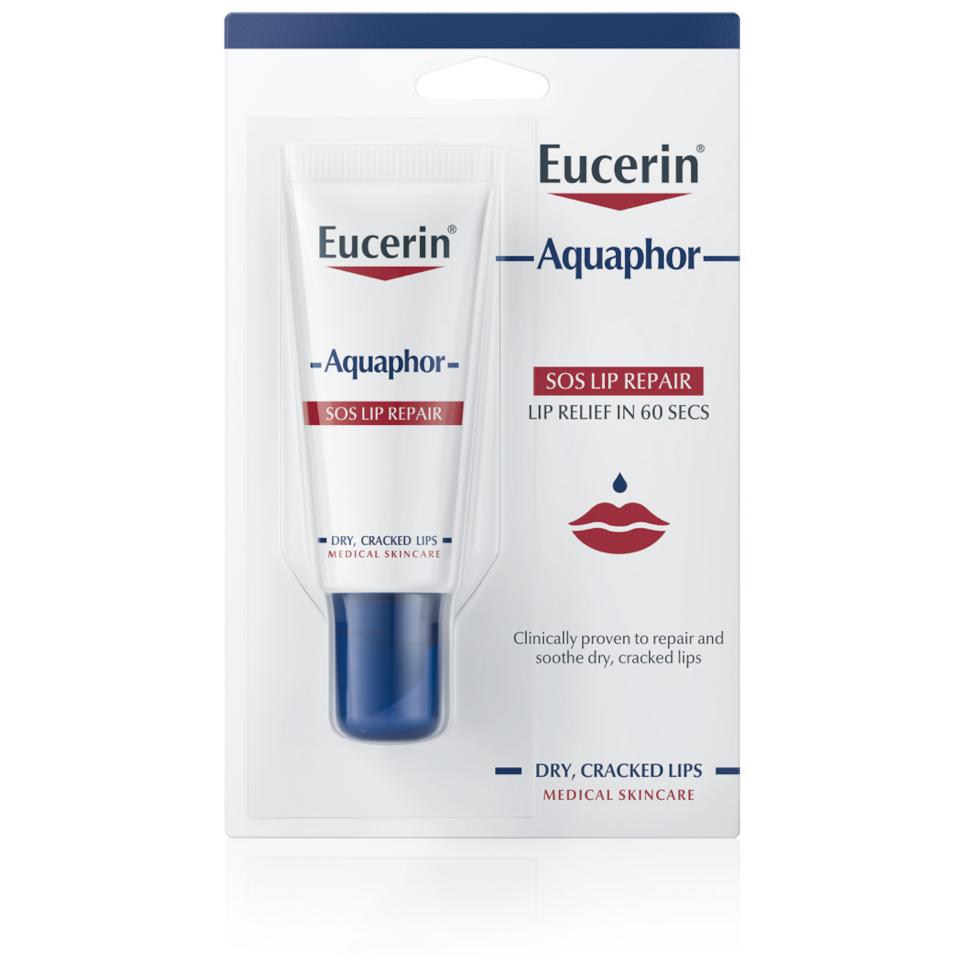 Eucerin Aquaphor SOS regenerační balzám na rty 10ml