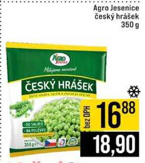 Agro Jesenice český hrášek 350 g 