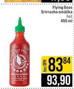 Flying Goos Srirracha omáčka hot 455 ml