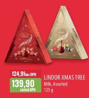 LINDOR XMAS TREE 125 g