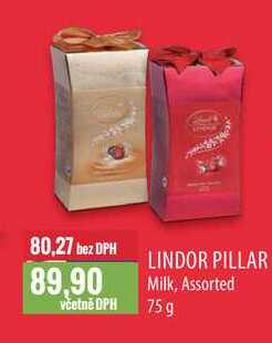LINDOR PILLAR 75 g