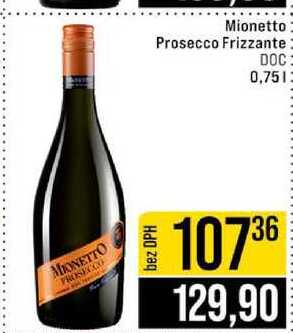 Mionetto Prosecco Frizzante DOC 0,75 l