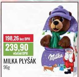 MILKA PLYŠÁK 96g