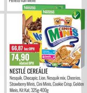 NESTLÉ CEREÁLIE 325g-400g 