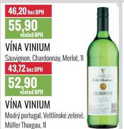 VÍNA VINIUM 1l