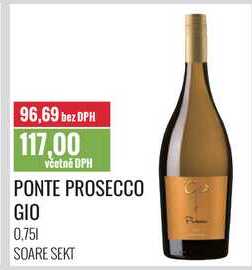 PONTE PROSECCO GIO 0,75l