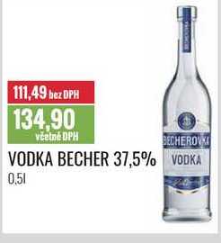 VODKA BECHER 37,5% 0,5l