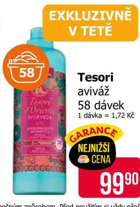 Tesori aviváž 58 dávek 