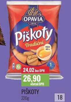PIŠKOTY 220g
