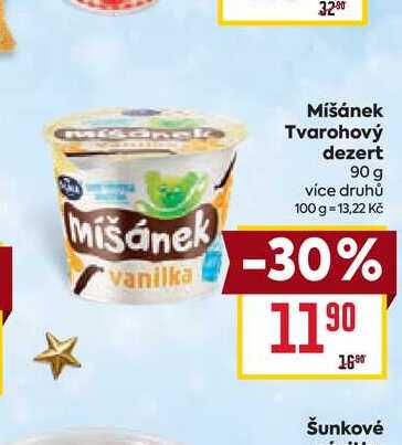 mMíšánek Tvarohový dezert 90 g