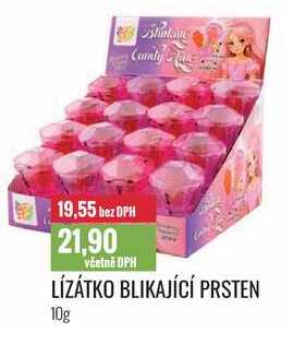 LÍZÁTKO BLIKAJÍCÍ PRSTEN 10g