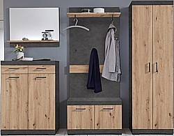 Předsíňová sestava BRISTOL - 4 Lavice