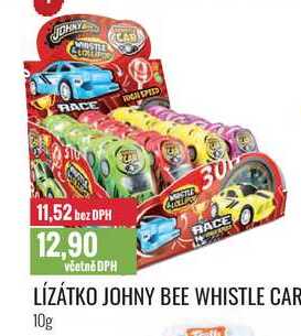 LÍZÁTKO JOHNY BEE WHISTLE CAR 10g
