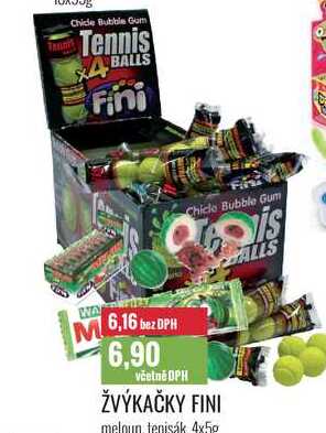 ŽVÝKAČKY FINI 4x5g