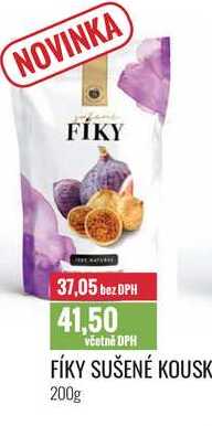 FÍKY SUŠENÉ KOUSKY 200g