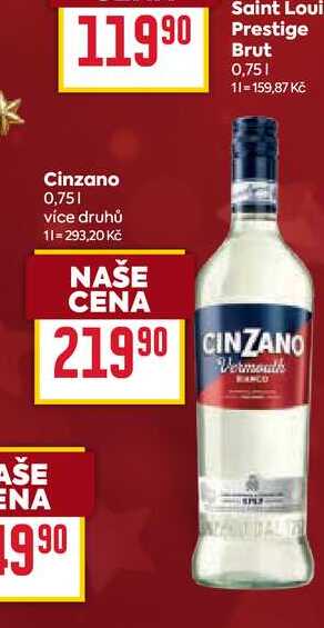 Cinzano 0,75l