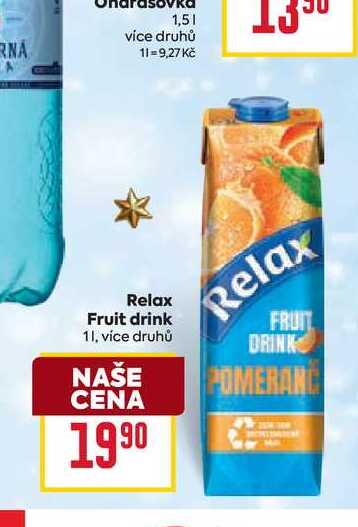 Relax Fruit drink 1l