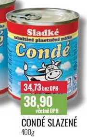 CONDÉ SLAZENÉ 400g 