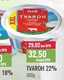 TVAROH 22% 500g