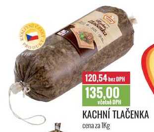 KACHNÍ TLAČENKA cena za 1Kg