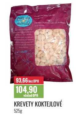 KREVETY KOKTEJLOVÉ 525g 
