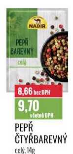 PEPŘ ČTYŘBAREVNÝ 