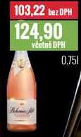 BOHEMIA SEKT NEALKOHOLICKÝ ROSÉ 0,75 L