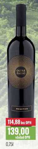 OLTRE PASSO PRIMITIVO 0,75l
