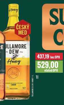 TULLAMORE D.E.W. HONEY 1l